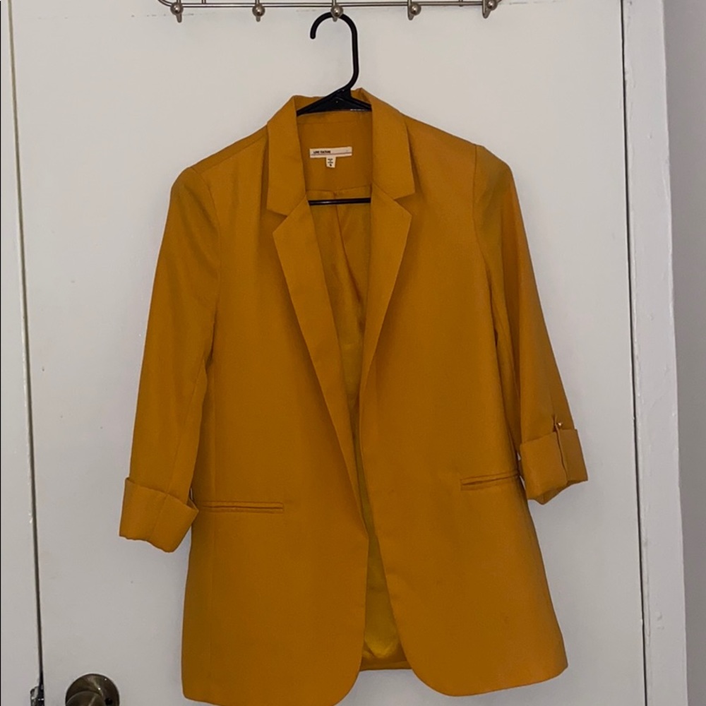 Mustard Blazer